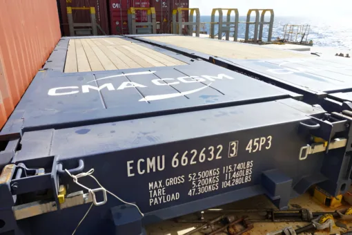 40ft Flat Rack Container