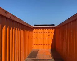 40ft open top container