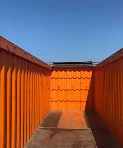 40ft open top container