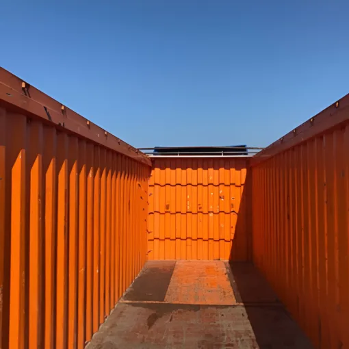 40ft open top container