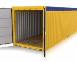 40ft open top container