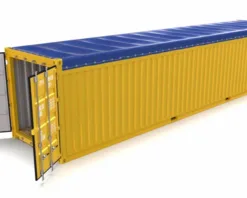 40ft open top container