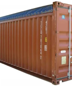 40ft open top container
