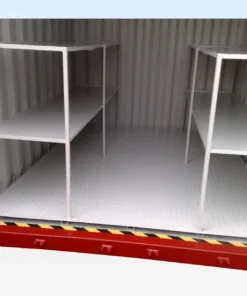 8ft x 8ft Flat Floor Bunded Store