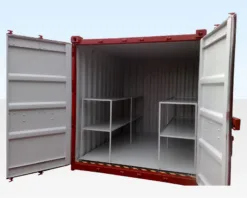 8ft x 8ft Flat Floor Bunded Store
