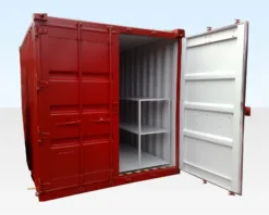 8ft x 8ft Flat Floor Bunded Store