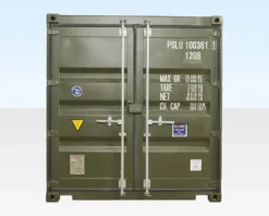 Green 10ft Shipping Container for Sale