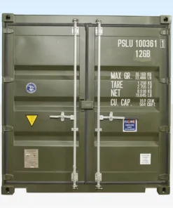 Green 10ft Shipping Container for Sale