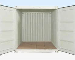 White 10ft Shipping Container