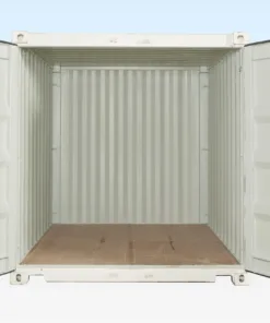 White 10ft Shipping Container