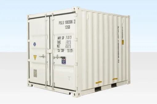 White 10ft Shipping Container