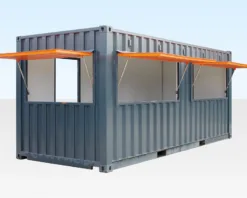 shipping container cafe for sale