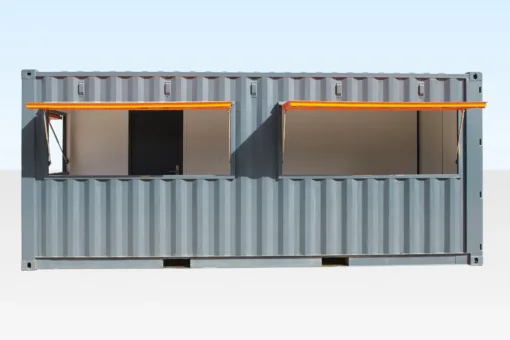 shipping container cafe for sale