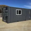 20ft Slate Gray Shipping Container Office
