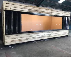 20ft Slate Gray Shipping Container Office
