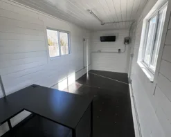 20ft Slate Gray Shipping Container Office