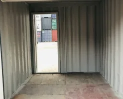 Used 10ft Container with Man Door & Roll-Up Door