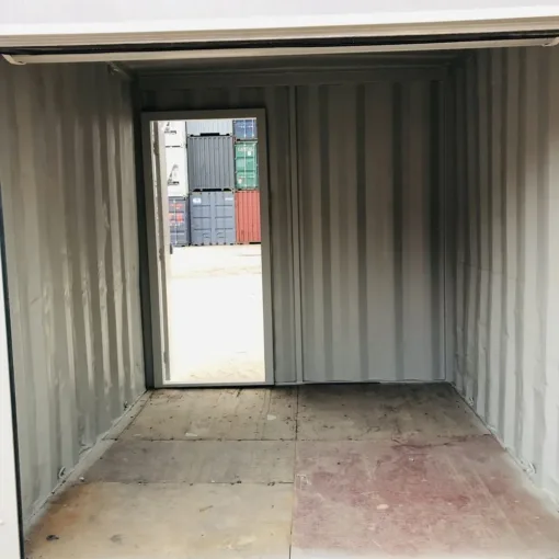 Used 10ft Container with Man Door & Roll-Up Door