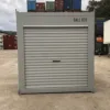 Used 10ft Container with Man Door & Roll-Up Door