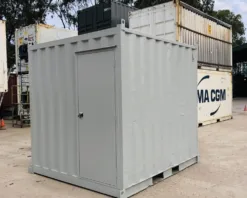 Used 10ft Container with Man Door & Roll-Up Door