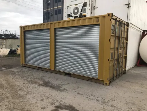 Used 20ft Shipping Container with Roll-Up Doors