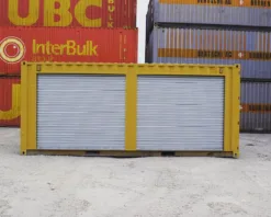 Used 20ft Shipping Container with Roll-Up Doors
