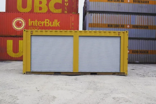 Used 20ft Shipping Container with Roll-Up Doors