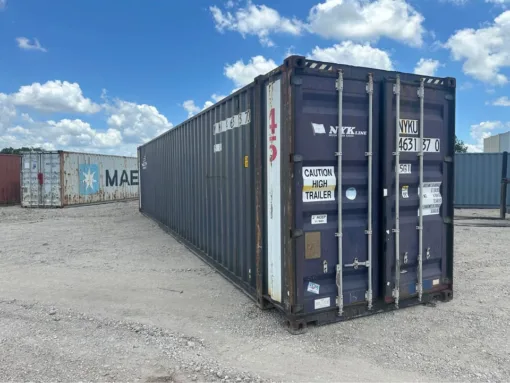 45ft high cube shipping container