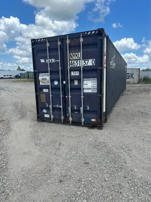 45ft high cube shipping container