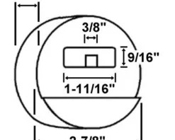 Master Lock 6271 Pro-Series Hidden Shackle Padlock dimensions
