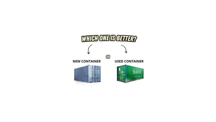 Used vs New Shipping Containers in Ireland